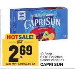 Food Lion Capri Sun offer