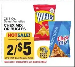 Food Lion Chex Mix or Bugles offer