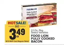 Food Lion Food Lion Fully Cooked Bacon offer