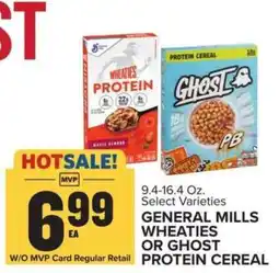 Food Lion General Mills Wheaties or Ghost Protein Cereal offer