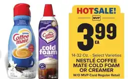 Food Lion Nestlé Coffee-Mate Cold Foam or Creamer offer