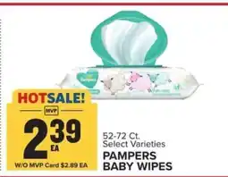 Food Lion Pampers Baby Wipes offer
