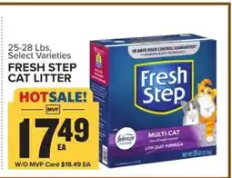 Food Lion Fresh Step Cat Litter offer