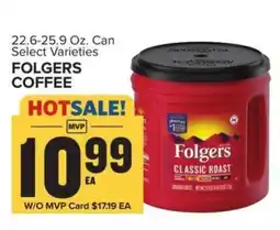 Food Lion Folgers Coffee offer