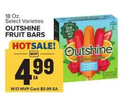 Food Lion Outshine Fruit Bars offer