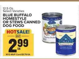 Food Lion BLUE BUFFALO HOMESTYLE OR STEWS CANNED DOG FOOD offer