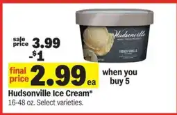 Meijer Hudsonville Ice Cream offer