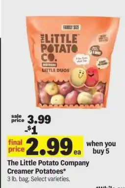 Meijer The Little Potato Company Creamer Potatoes offer