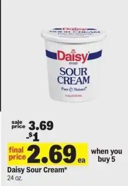 Meijer Daisy Sour Cream offer