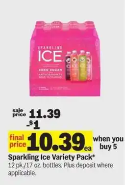 Meijer Sparkling Ice Variety Pack offer