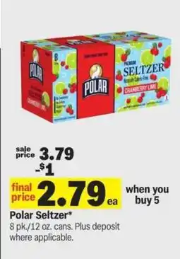 Meijer Polar Seltzer offer