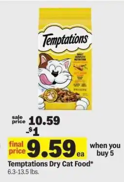 Meijer Temptations Dry Cat Food offer