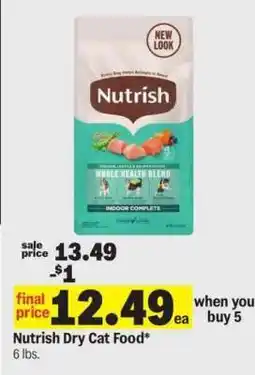 Meijer Nutrish Dry Cat Food offer