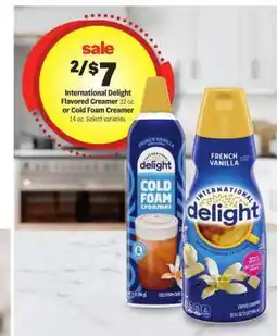 Meijer International Delight Flavored Creamer or Cold Foam Creamer offer