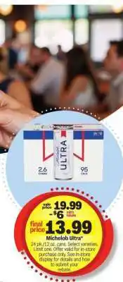 Meijer Michelob Ultra offer
