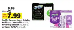 Meijer Swiffer Sweeper Heavy Duty Dry Refills offer