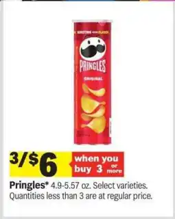 Meijer Pringles offer