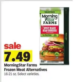 Meijer MorningStar Farms Frozen Meat Alternatives offer