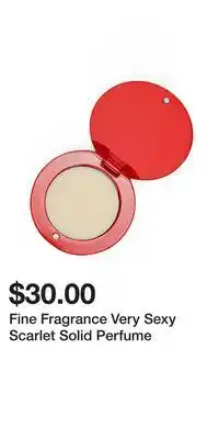 Victoria's Secret Fine Fragrance Very Sexy Scarlet Solid Perfume offer