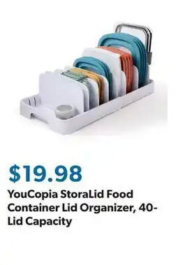 Sam's Club YouCopia StoraLid Food Container Lid Organizer, 40-Lid Capacity offer