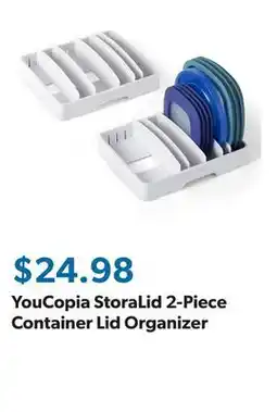 Sam's Club YouCopia StoraLid 2-Piece Container Lid Organizer offer