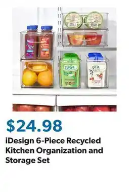 Sam's Club iDesign 6-Piece Recycled Kitchen Organization and Storage Set offer
