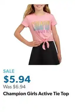 Sam's Club Champion Girls Active Tie Top offer