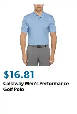 Sam's Club Callaway Men's Performance Golf Polo offer
