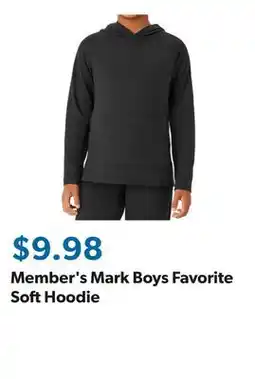 Sam's Club Member's Mark Boys Favorite Soft Hoodie offer