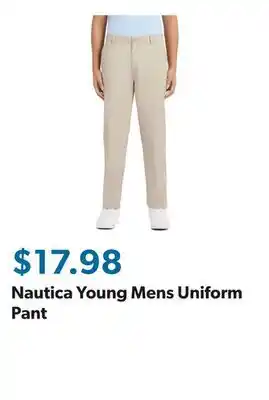 Sam's Club Nautica Young Mens Uniform Pant offer