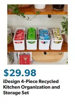 Sam's Club iDesign 4-Piece Recycled Kitchen Organization and Storage Set offer