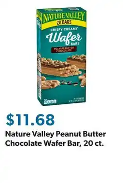 Sam's Club Nature Valley Peanut Butter Chocolate Wafer Bar, 20 ct offer