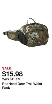 Cabela's RedHead Deer Trail Waist Pack offer