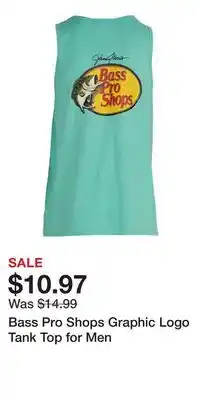 Cabela's Bass Pro Shops Graphic Logo Tank Top for Men offer