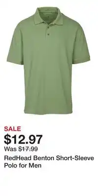 Cabela's RedHead Benton Short-Sleeve Polo for Men offer