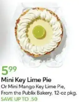 Publix Mini Key Lime Pie offer