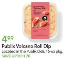 Publix Publix Volcano Roll Dip offer
