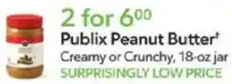 Publix Publix Peanut Butter offer