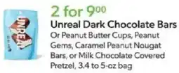 Publix Unreal Dark Chocolate Bars offer