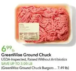 Publix GreenWise Ground Chuck offer