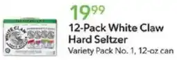 Publix 12-Pack White Claw Hard Seltzer offer