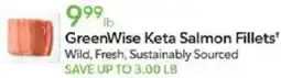 Publix GreenWise Keta Salmon Fillets offer