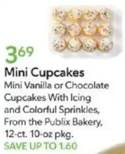 Publix Mini Cupcakes offer