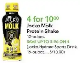 Publix Jocko Mölk Protein Shake offer