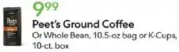 Publix Pets Peet's Ground Coffee offer