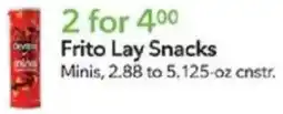 Publix Frito Lay Snacks offer