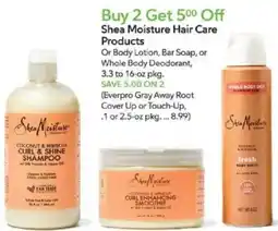 Publix Shea moisture hair care products offer