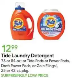 Publix Tide Laundry Detergent offer