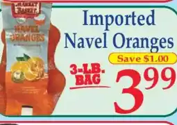Market Basket Imported Navel Oranges offer