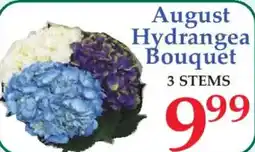 Market Basket August Hydrangea Bouquet offer